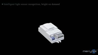 Датчик движения с интеллектуальным затемнением для парковки