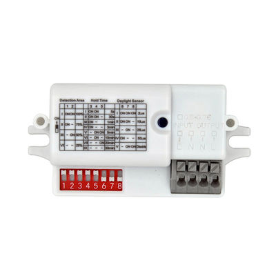 Automatic Switching Microwave Motion Sensor With 4 Pole Press In Terminal MC090S E