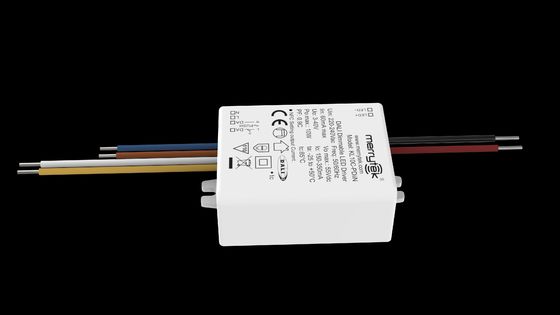 10W DALI2 DT6 150-350mA Dimmable Drivers For Led Lights With NFC Programming