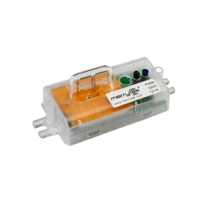 Датчик затемнения PWM 12Vdc, функция приоритета дневного света, с установкой переключателя DIP